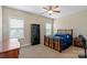 Bedroom with a baseball bat bed frame and window at 5601 Ballenger Ct, Waxhaw, NC 28173