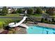 Community pool with waterslide at 5601 Ballenger Ct, Waxhaw, NC 28173