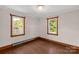 Spacious bedroom with hardwood floors and two windows at 2017 And 2025 Filbert Hwy, York, SC 29745
