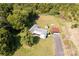 Aerial view of a ranch home on a large lot with a detached carport at 2017 And 2025 Filbert Hwy, York, SC 29745