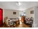 Bedroom with hardwood floors and features a double bed at 2017 And 2025 Filbert Hwy, York, SC 29745