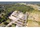 Aerial view shows large lot and multiple buildings at 2017 And 2025 Filbert Hwy, York, SC 29745