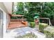 Deck with pergola, playset, and fenced backyard at 5203 Whippet Ridge Ct, Charlotte, NC 28217