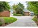 Circular driveway leading to home and detached garage at 2580 Penngate Dr, Sherrills Ford, NC 28673