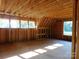Under construction bonus room with wood beams and window views at 700 Bellegray Rd # 4, Clover, SC 29710
