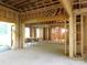 Interior framing of a large room under construction at 700 Bellegray Rd # 4, Clover, SC 29710