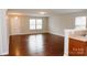 Spacious living room with hardwood floors and lots of natural light at 1327 Phil Oneil Dr, Charlotte, NC 28215