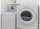 Convenient laundry room with full-size washer and dryer at 323 Atherton St, Charlotte, NC 28203