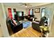 Relaxing living room with hardwood floors and recessed lighting at 836 S Cherry Rd, Rock Hill, SC 29732