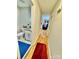 Long hallway with hardwood floors and a view of living room at 836 S Cherry Rd, Rock Hill, SC 29732