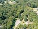 Aerial view of the house and surrounding neighborhood at 700 Cove Rd, Gastonia, NC 28052