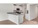 Modern kitchen with granite countertops and stainless steel appliances at 146 Adams Tree Way, Troutman, NC 28166