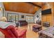 Spacious living room with vaulted ceilings and a cozy fireplace at 746 Springwood Dr # 14&15, Mount Gilead, NC 27306