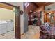 Open kitchen with stainless steel appliances and wood cabinets at 746 Springwood Dr # 14&15, Mount Gilead, NC 27306