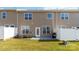 Private patio and fenced backyard at 2465 Palmdale Walk Dr, Fort Mill, SC 29708