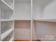 White corner pantry with shelving at 607 Ligon St, Shelby, NC 28150