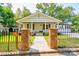 Attractive front yard with a stone walkway leading to the front porch at 607 Ligon St, Shelby, NC 28150