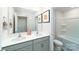 Double vanity bathroom with tub and shower at 14232 Wilson Mac Ln, Charlotte, NC 28278