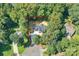 Aerial view of house and lot at 159 Scotch Irish Ln, Troutman, NC 28166