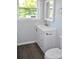 Modern bathroom with vanity, sink, and toilet at 500 Doffin Ln, Gastonia, NC 28052