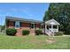 Brick ranch house with a covered front porch at 500 Doffin Ln, Gastonia, NC 28052
