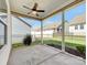Relaxing screened porch overlooking the backyard at 24601 Blue Heron Cir, Lancaster, SC 29720