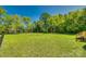 Spacious backyard with lush green grass at 102 Stanton St, Clover, SC 29710