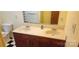 Bathroom with double vanity and checkered floor at 102 Aderholdt Rd, Bessemer City, NC 28016