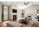 Spacious living room with fireplace and lots of natural light at 829 C Wynnshire Dr # 57, Hickory, NC 28601