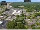 Aerial view highlighting the property's location and proximity to key areas at 1346 Hill Rd, Charlotte, NC 28210
