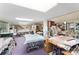 Spacious art studio, well-lit with multiple work surfaces at 1346 Hill Rd, Charlotte, NC 28210