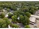 Aerial view showing a property's location, nearby amenities, and surrounding environment at 1346 Hill Rd, Charlotte, NC 28210