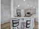 Modern kitchen with stainless steel appliances and a breakfast bar at 1816 Teachers House Nw Rd, Concord, NC 28027