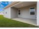 Covered patio perfect for outdoor relaxation at 175 Wembury Ln, Troutman, NC 28166