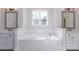 Spa-like bathroom featuring a free-standing tub and dual vanities at Tbd Sandlapper Dr # B, York, SC 29745