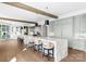 Spacious kitchen featuring a large marble island and light-colored cabinetry at 19125 Peninsula Point Dr, Cornelius, NC 28031