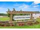 Entrance sign for Carpenter Farms community at 2243 Carpenter Farms Dr, Lincolnton, NC 28092