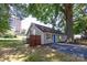 Quaint house with blue door and large shade tree at 307 S Ransom St, Gastonia, NC 28052