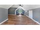 Bonus room with hardwood floors and two comfy armchairs at 534 Coman Ln, Kings Mountain, NC 28086