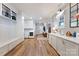 Spacious laundry room with built-in storage and a large utility sink at 534 Coman Ln, Kings Mountain, NC 28086