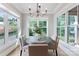 Charming breakfast nook with a round table and plenty of natural light at 534 Coman Ln, Kings Mountain, NC 28086