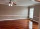 Bright dining room with hardwood floors and neutral walls at 300 N Fulton St # 11, Salisbury, NC 28144