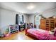 bedroom with twin bed, storage, and playful decor at 115 Abernathy St, Mount Holly, NC 28120