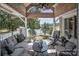 Relaxing balcony with water views and comfortable seating at 18641 Harborside Dr, Cornelius, NC 28031
