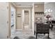 Well-lit entryway with views into the living and dining areas at 18641 Harborside Dr, Cornelius, NC 28031
