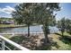 Peaceful waterfront view from private balcony or patio at 18641 Harborside Dr, Cornelius, NC 28031