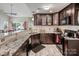Granite countertop kitchen with stainless steel appliances at 18641 Harborside Dr, Cornelius, NC 28031