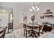 Round dining table with seating for four at 18641 Harborside Dr, Cornelius, NC 28031