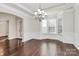 Bright dining room with hardwood floors and bay window at 625 Highland Ridge Pt, Clover, SC 29710