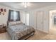 Bright bedroom with a comfortable bed and ample closet space at 2635 S Chipley Ford Rd, Statesville, NC 28625